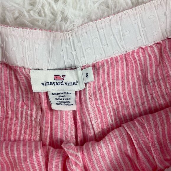 Vineyard Vines Linen Striped Shorts - Picture 3 of 4